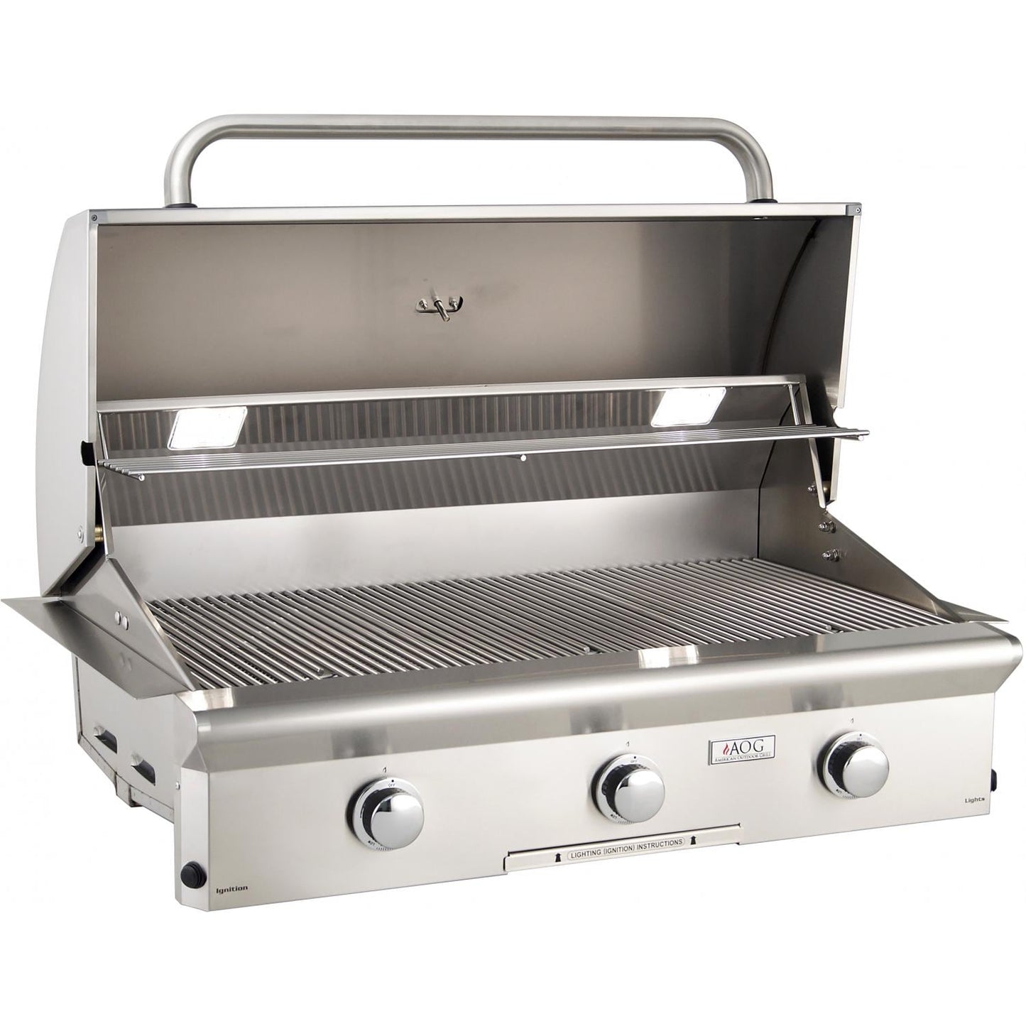 American Outdoor Grill L-Series 36-Inch 3-Burner Built-In Natural Gas Grill - 36NBL-00SP - Image 2