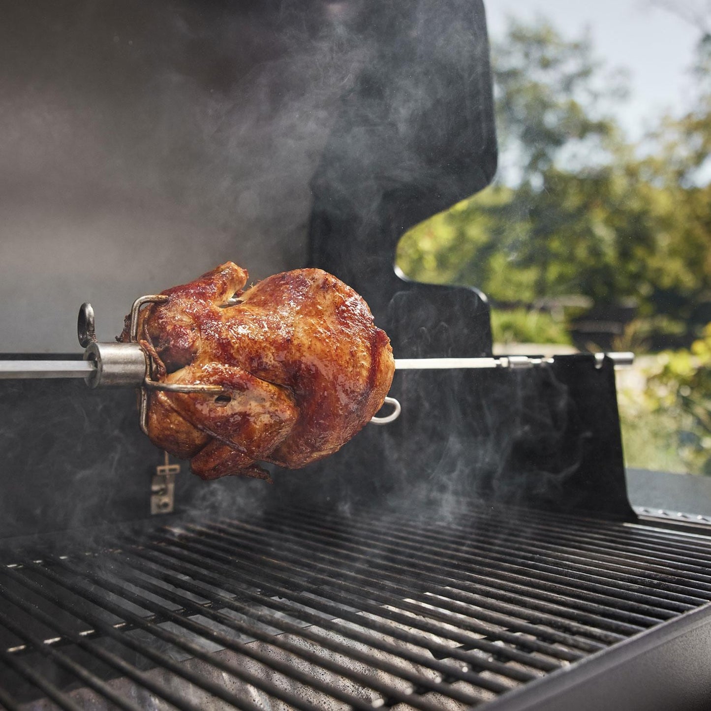 Weber Searwood 600 Porcelain Coated Steel Pellet Grill - 1500120 - Image 9