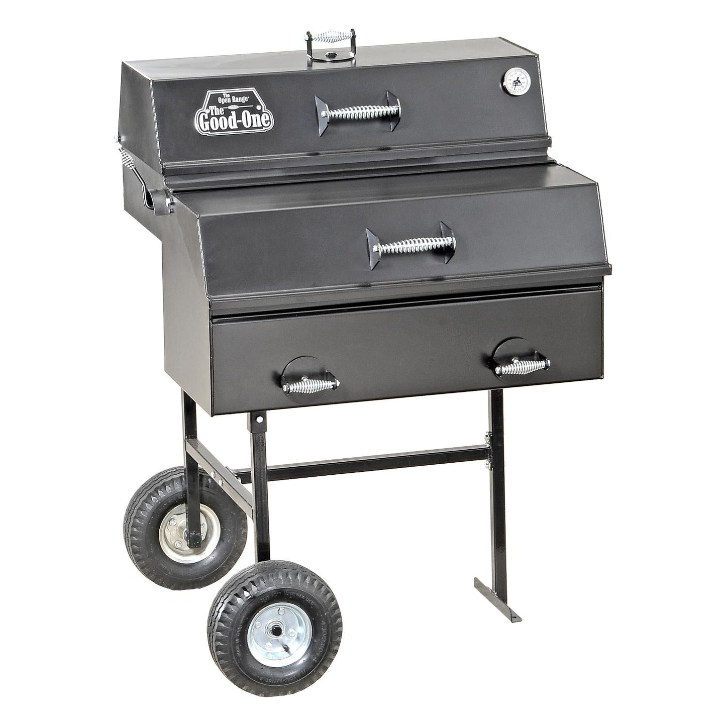 The Good-One Open Range Gen III 36-Inch Freestanding Charcoal Smoker - 06300AOH - Image 1