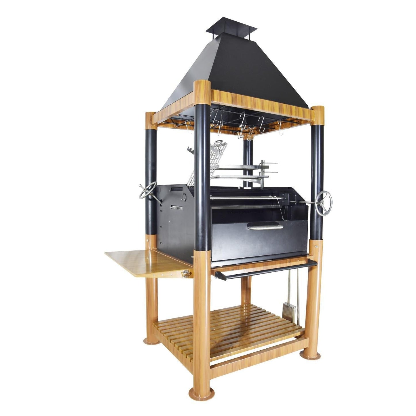 Tagwood BBQ Beast Argentine Wood Fire & Charcoal Grill - BBQ02SI - Image 8