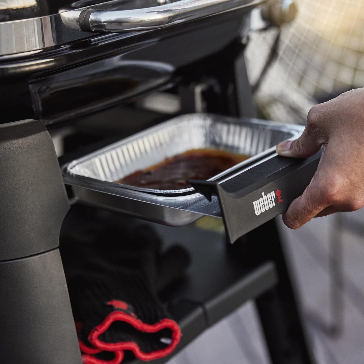 Weber Lumin Compact Portable 1560 Watt Electric Grill - Black - 91010901 - Image 7