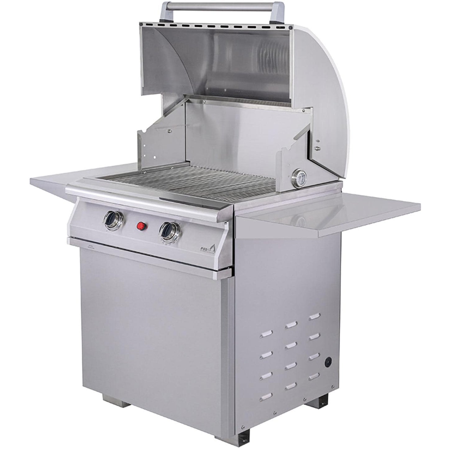 PGS Commercial T-Series 30 Inch Electric Grill On Pedestal w/ Timer - E27T - Image 11