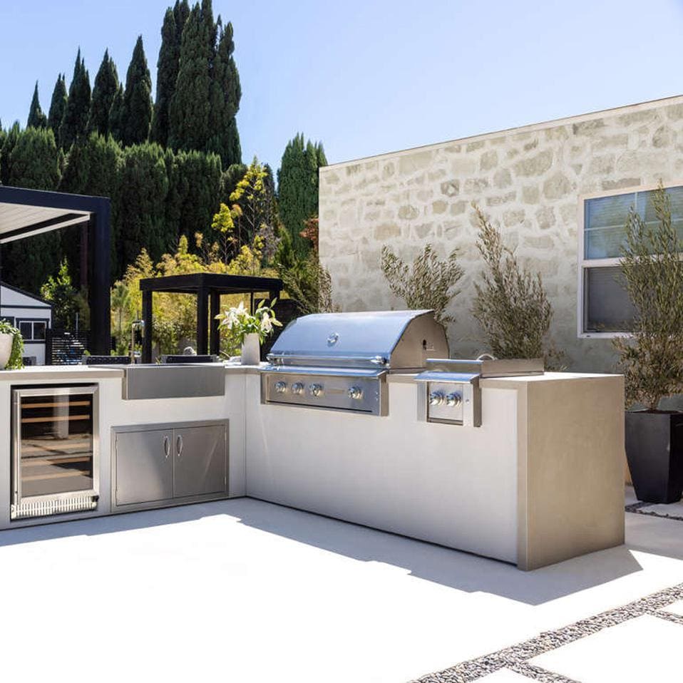 Alturi 36-in 3 Burner Built-In Propane Gas Grill w/ Stainless Steel Burners & Rotisserie - ALT36T-LP