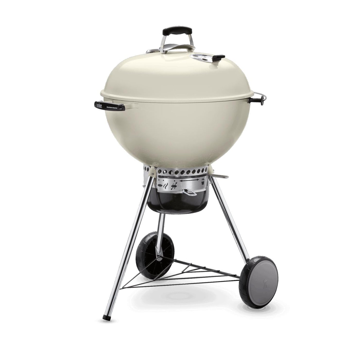 Weber Master Touch 22-Inch Charcoal Grill w/ Gourmet BBQ System Cooking Grate - Ivory - 14505601 - Image 1