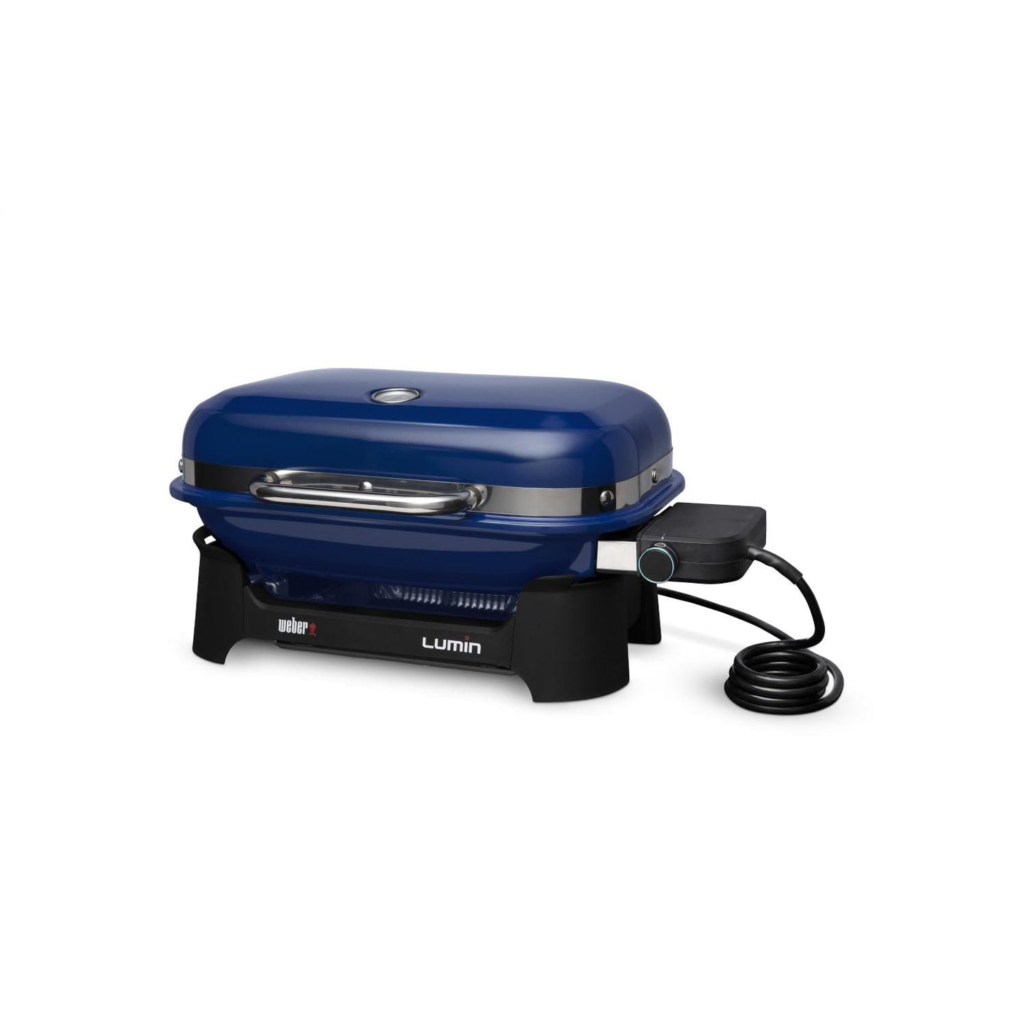 Weber Lumin Compact Portable 1560 Watt Electric Grill - Deep Ocean Blue - 91300901 - Image 3