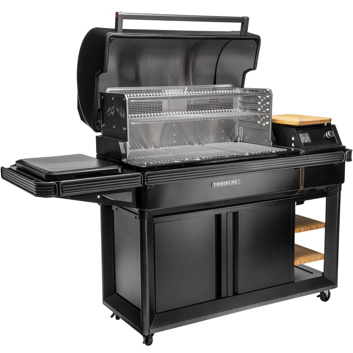 Traeger All-New Timberline XL Wi-Fi Controlled Wood Pellet Grill W/ WiFire - Front Shelf & Grill Cover Included - Image 5