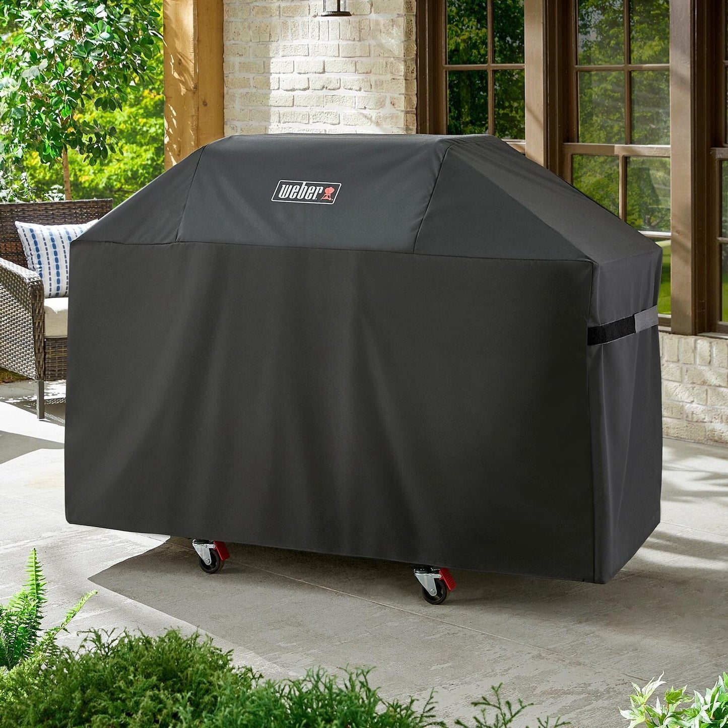 Weber GENESIS E-325 Natural Gas Grill w/ Cover, CRAFTED Frame & Griddle - Image 8