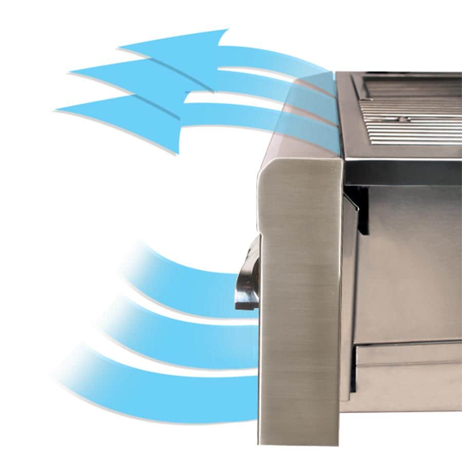 Artisan American Eagle 26-Inch 2-Burner Freestanding Propane Gas Grill - AAEP-26C-LP