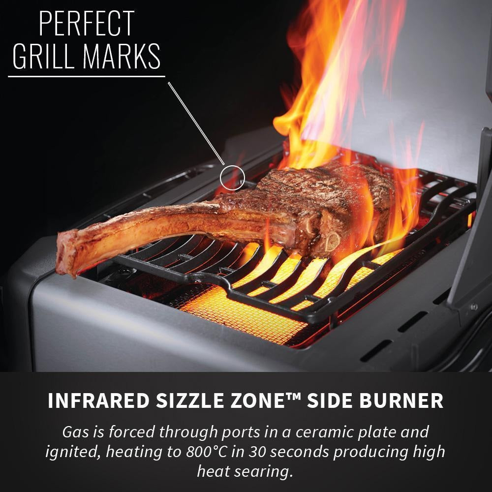 Napoleon Legacy Prestige 500 4-Burner Propane Grill w/ Cover & Accessories - Image 18
