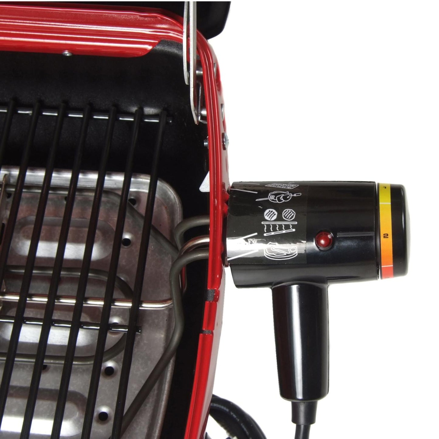 Americana by Meco 1500 Watt Electric Grill With Fold Down Side Tables - 9325U8.181 - Image 7