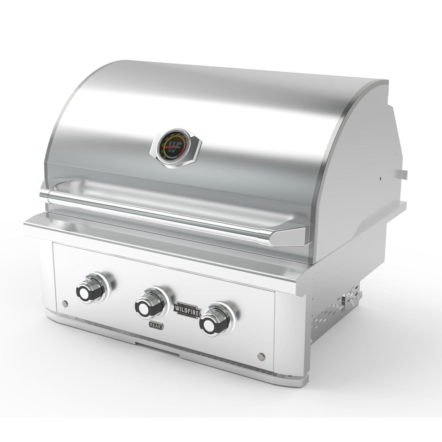 Wildfire Ranch Pro 30-in 2 Burner SS Propane Gas Grill - WFPRO30G-SS-LP