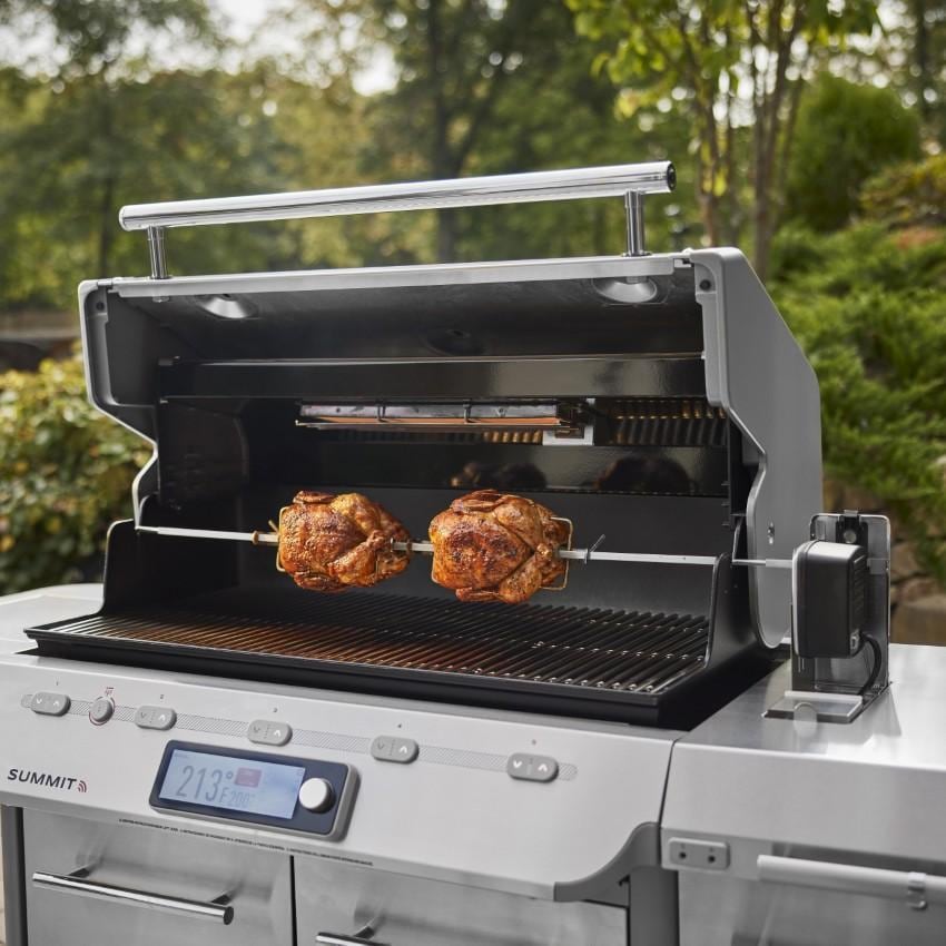 Weber Summit Smart FS38X S Propane Grill - Stainless Steel - 1500052 - Image 8