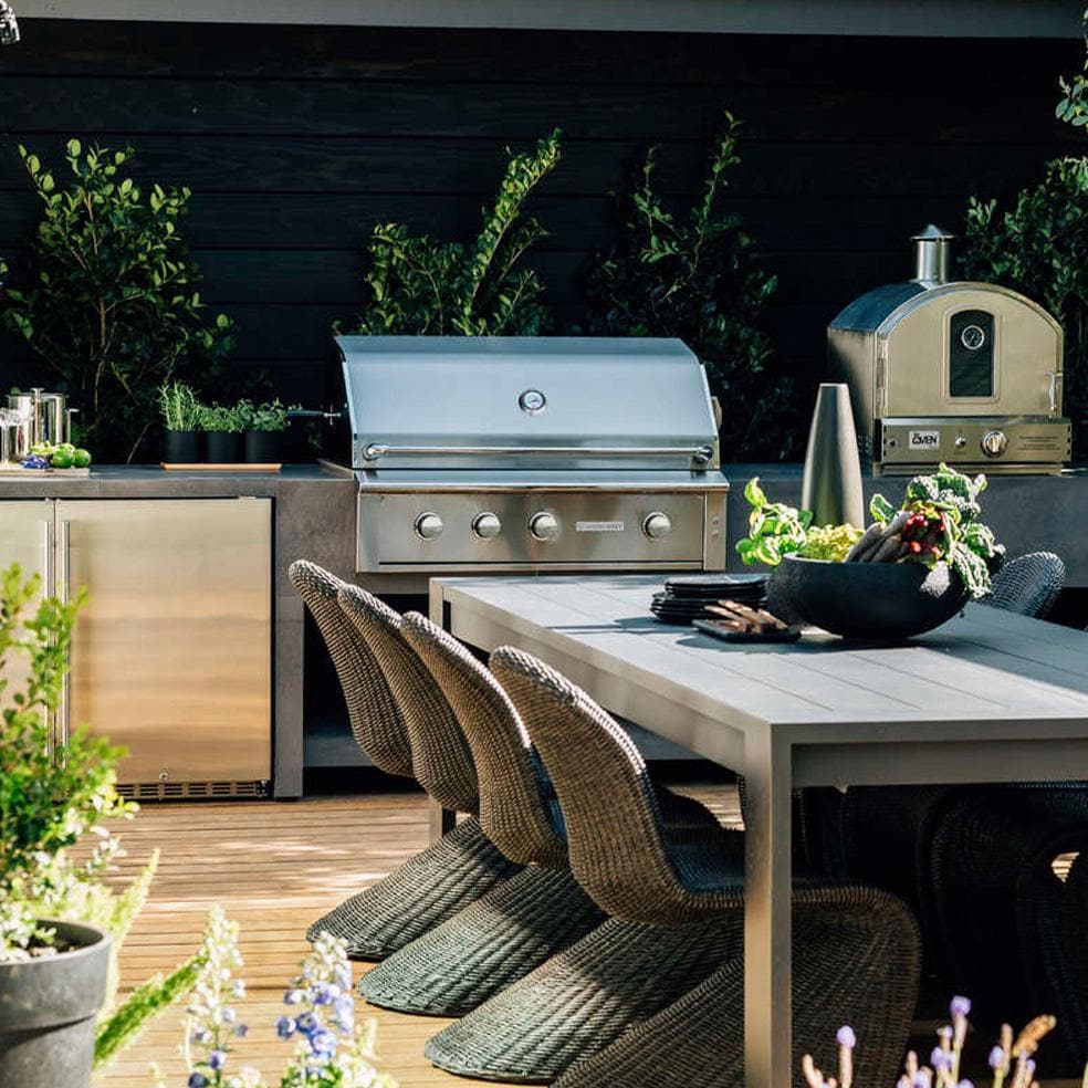 Alturi 36-in 3 Burner Built-In Propane Gas Grill w/ Stainless Steel Burners & Rotisserie - ALT36T-LP