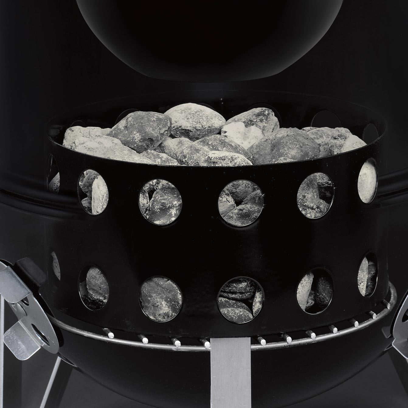 Weber Smokey Mountain Cooker 14-Inch Charcoal Smoker - 711001 - Image 11