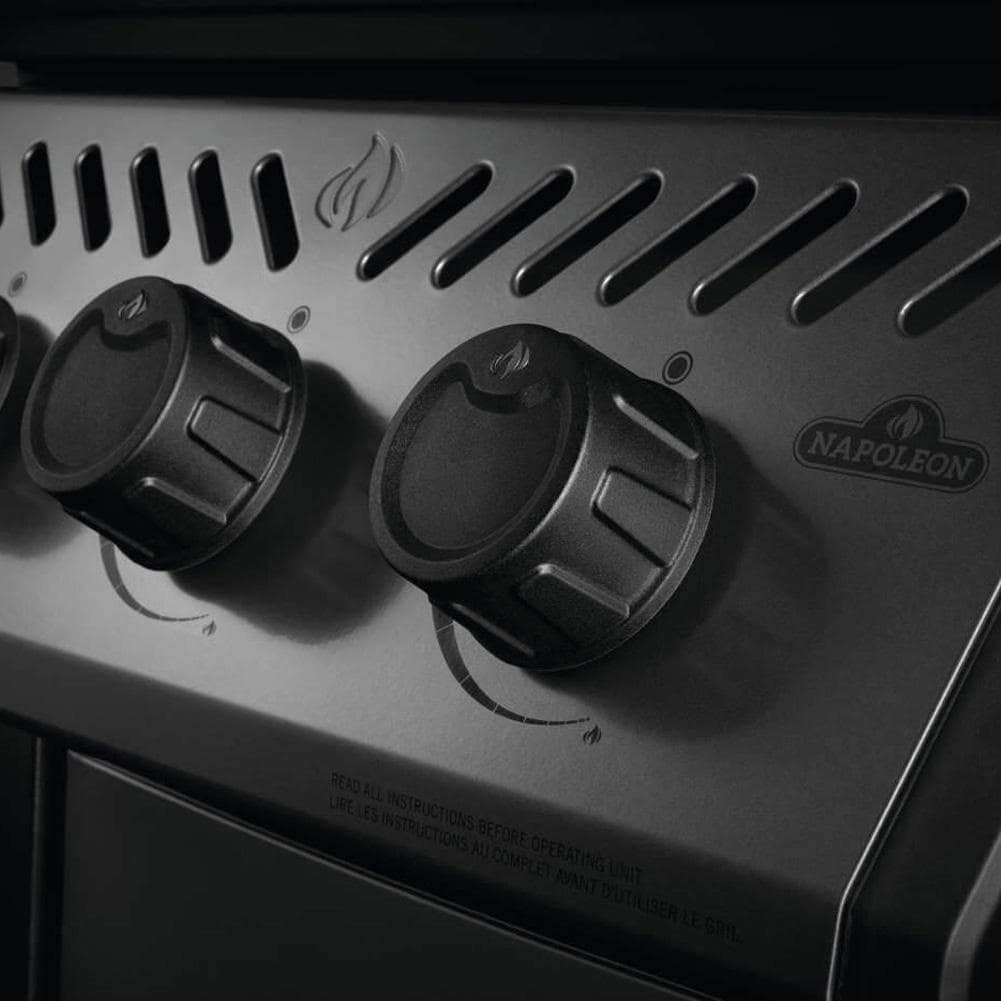 Napoleon Freestyle 365 3 Burner Propane Gas Grill w/ Range Side Burner - Graphite Grey - F365DSBPGT-ECP - Image 6