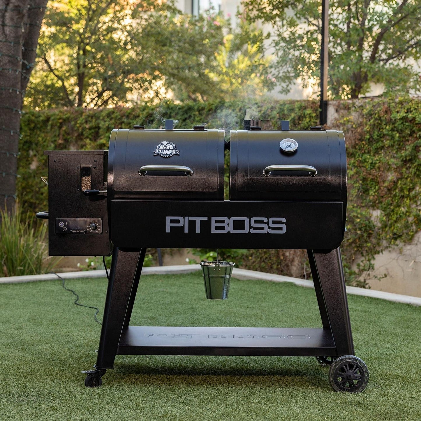 Pit Boss Charcoal/Pellet Combo Grill - 11013 - Image 2