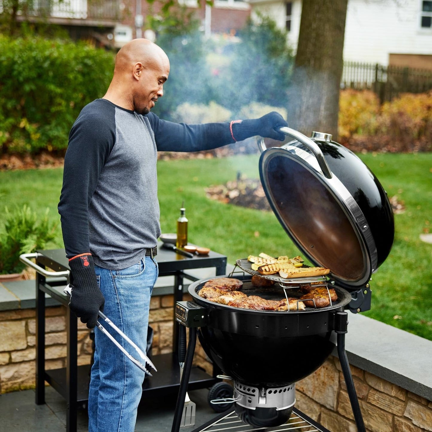 Weber Summit 24-Inch Kamado E6 Charcoal Grill w/ Stand - 18201001 - Image 15
