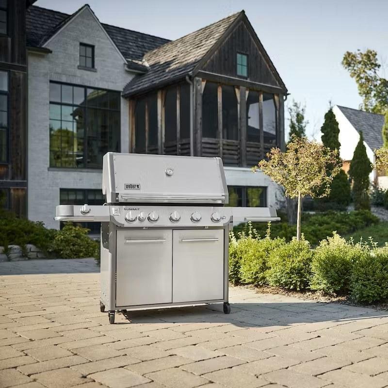 Weber Summit FS38 S Propane Gas Grill - Stainless Steel - 1500028 - Image 2