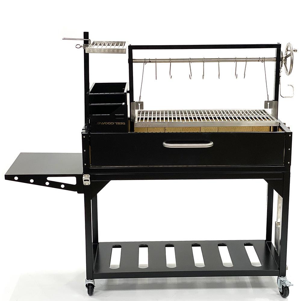 Tagwood BBQ Fully Assembled Argentine Santa Maria Wood Fire & Charcoal Grill - BBQ03SIF - Image 2