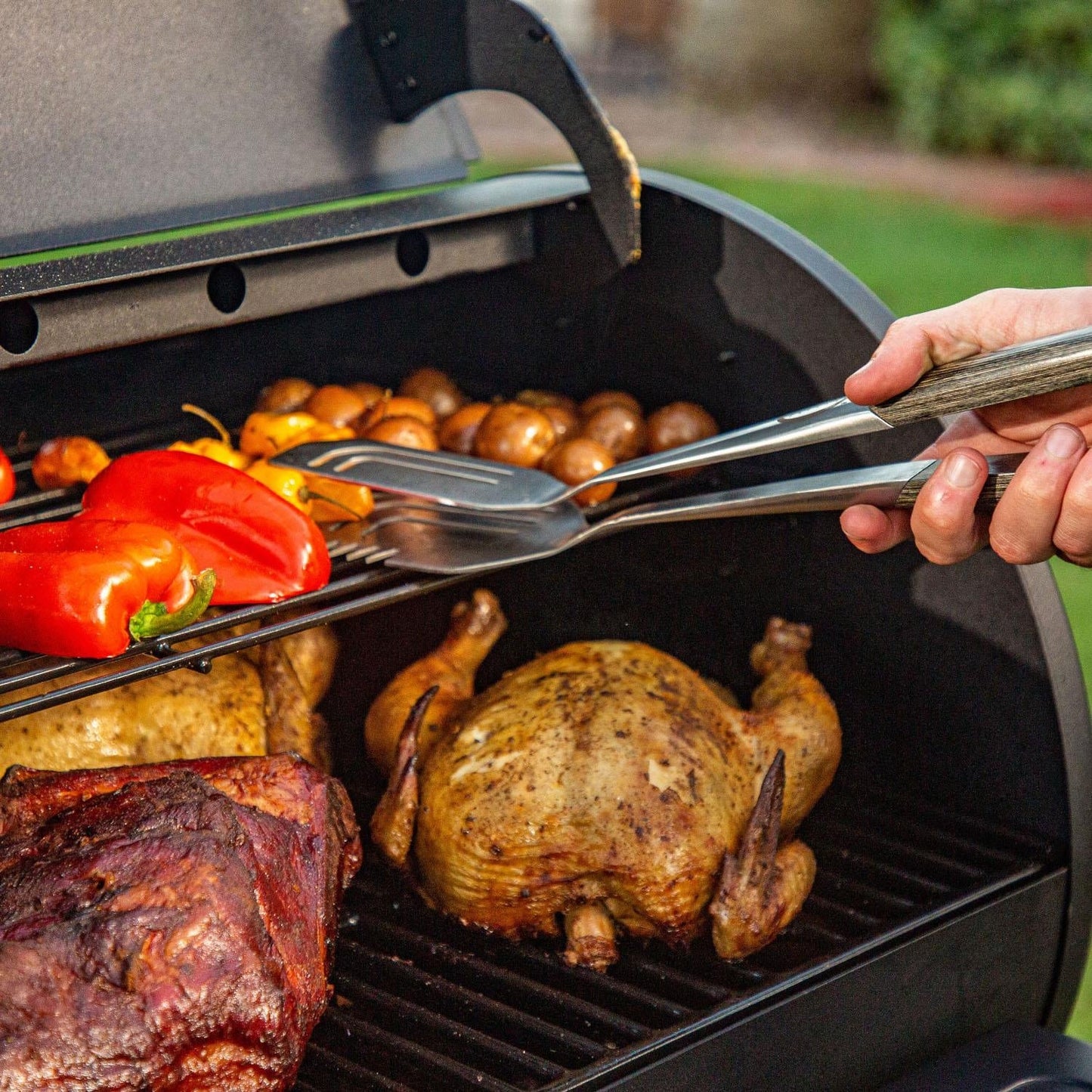 Louisiana Grills LG0800BL Black Label Series Pellet Grill W/ Wi-Fi Control - 10638 - Image 7
