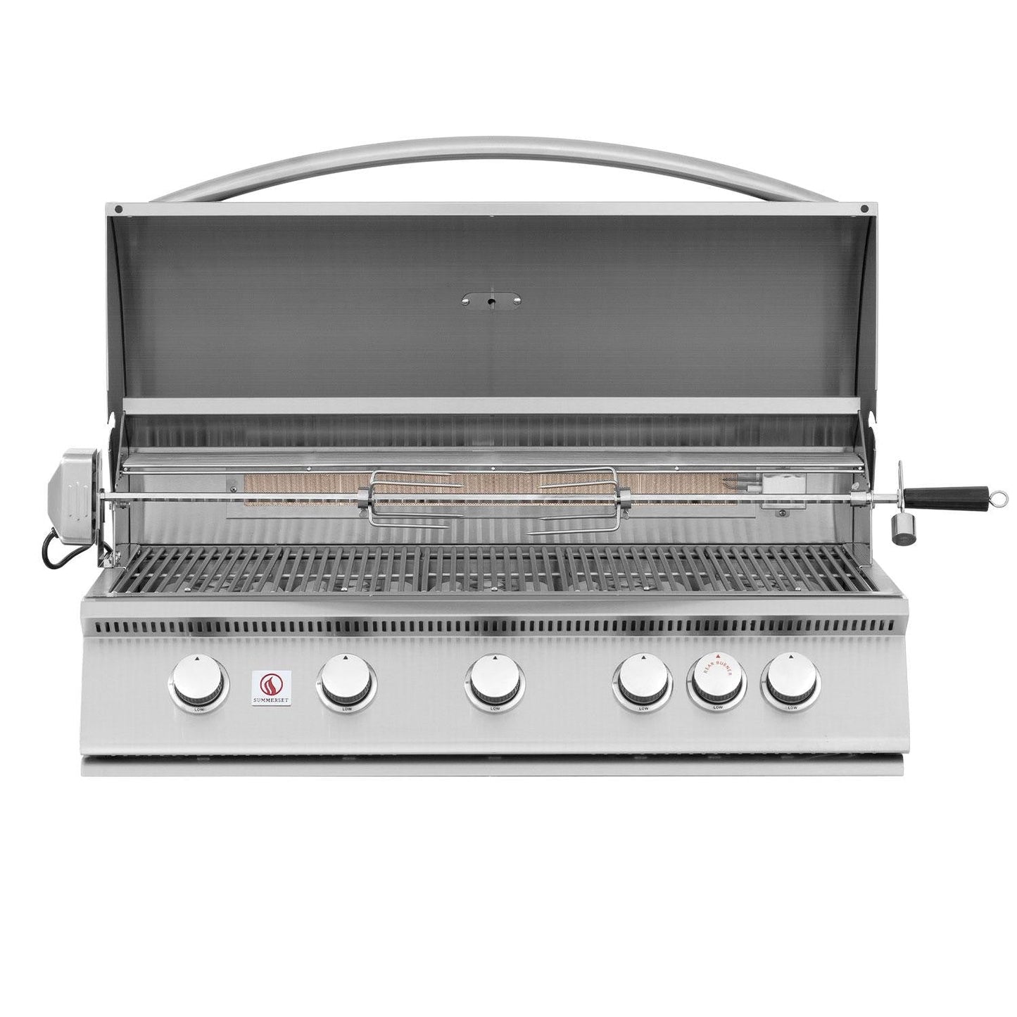 Summerset Sizzler 40-in 5 Burner Built-In Natural Gas Grill w/ Rear Infrared Burner - SZR40 - Image 1