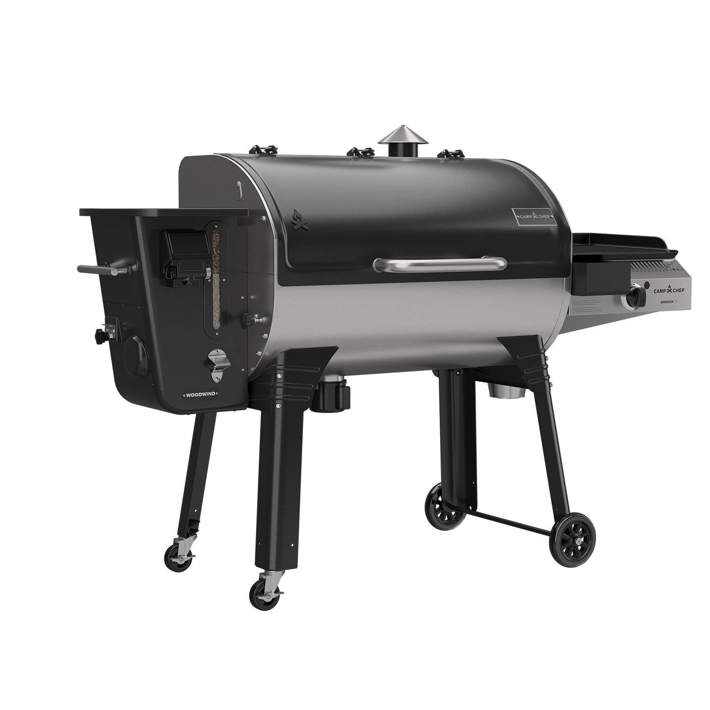 Camp Chef Woodwind SS 24 Pellet Grill With Propane Sidekick Griddle - PG24SSG - Image 2