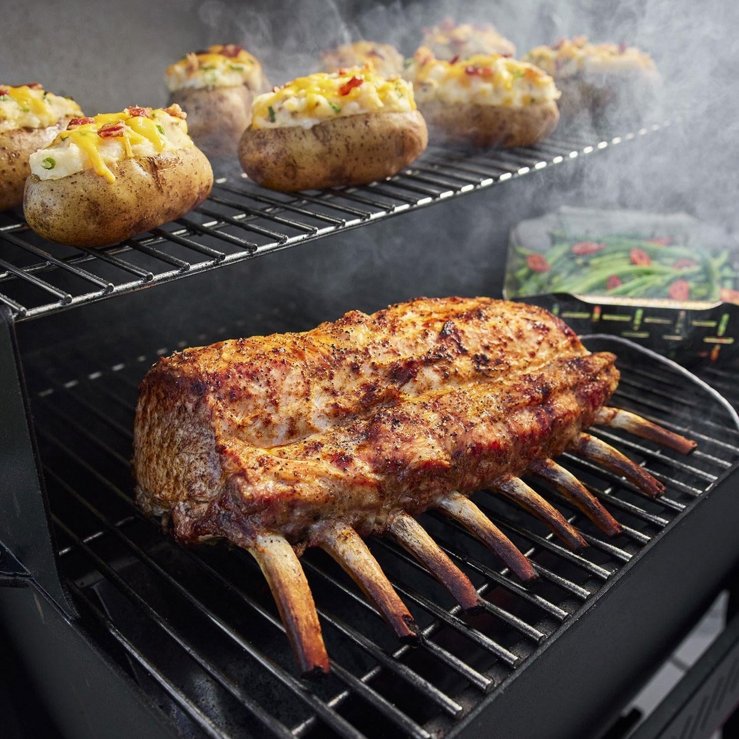 Weber Searwood 600 Porcelain Coated Steel Pellet Grill - 1500120 - Image 7