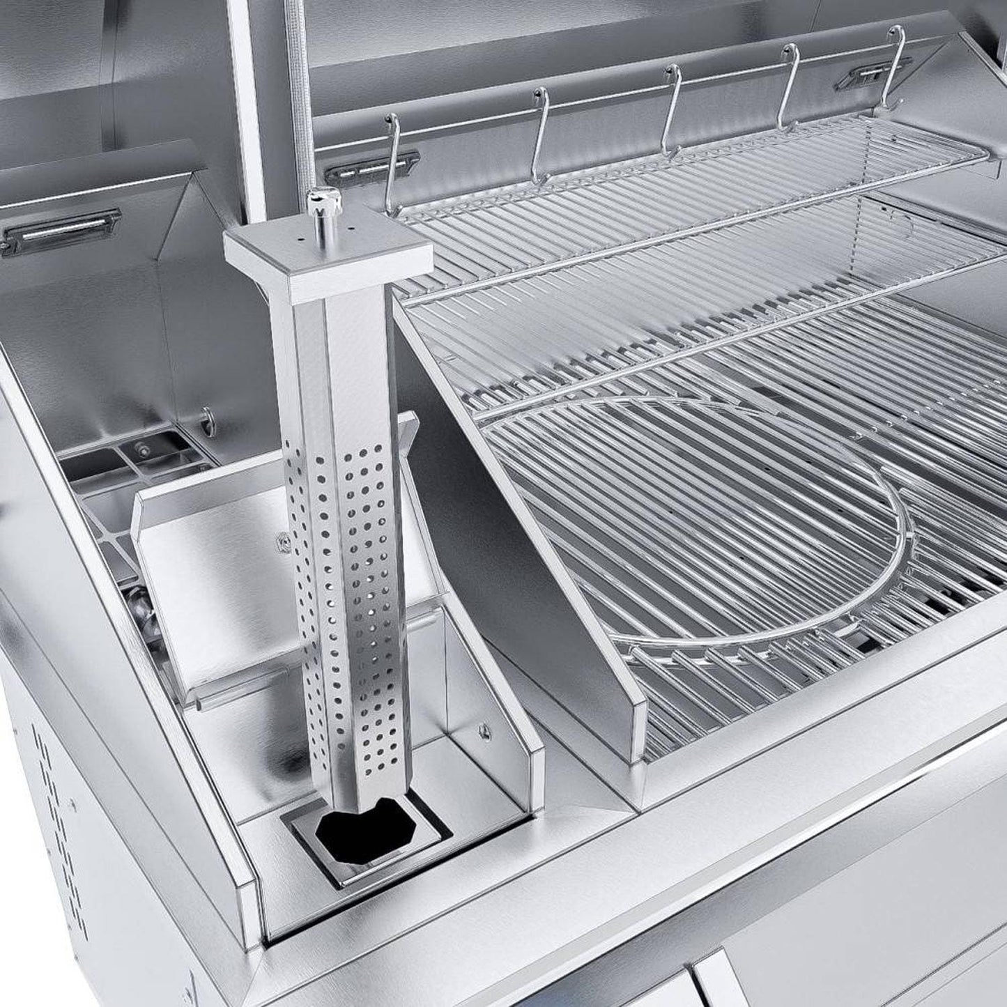 Sunstone 40 Inch Electric Pellet Grill W/ Cold Smoker - SUNPLT40 - Image 6