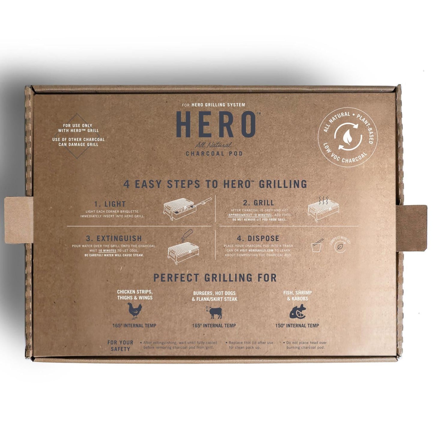 Fire & Flavor HERO Charcoal Grill Kit - FFG1 - Image 6