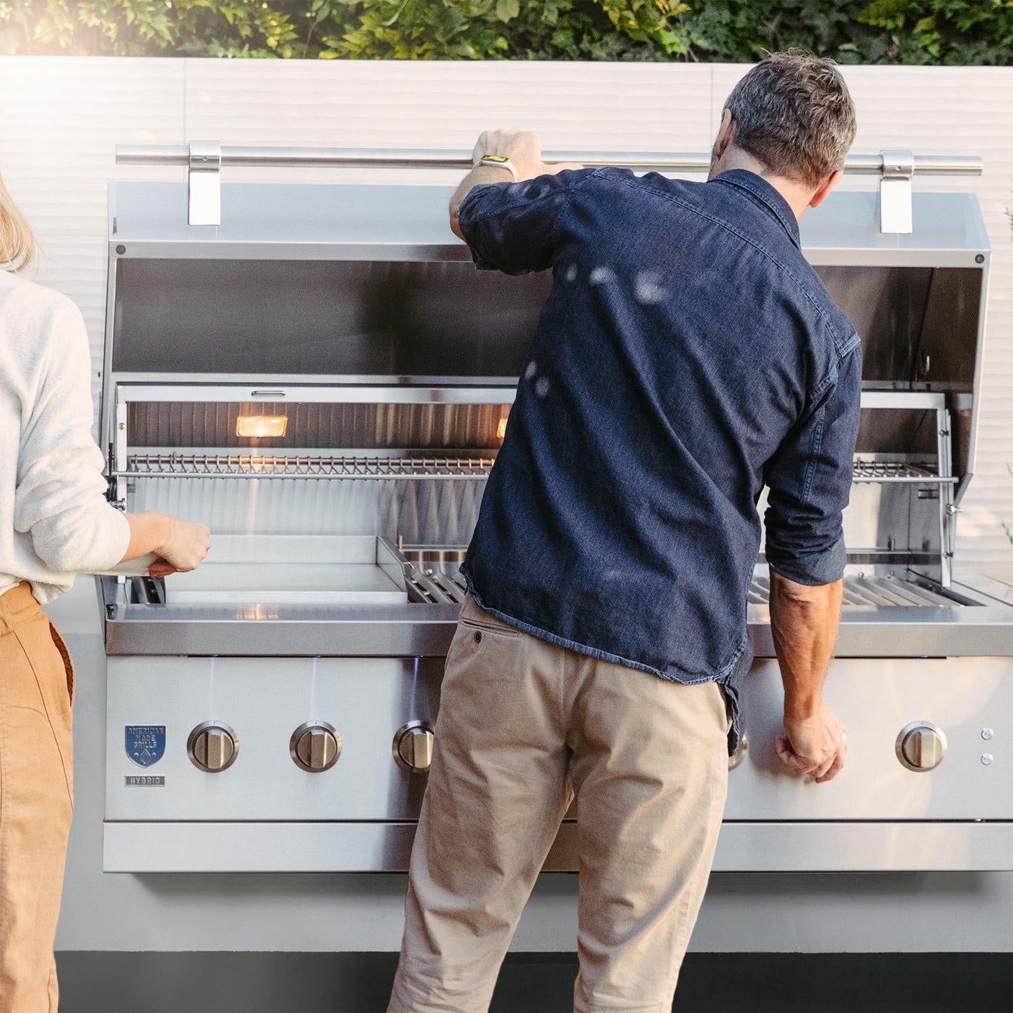 American Made Grills Encore 54-Inch Hybrid Grill - Natural Gas - ENC54-NG - Image 4