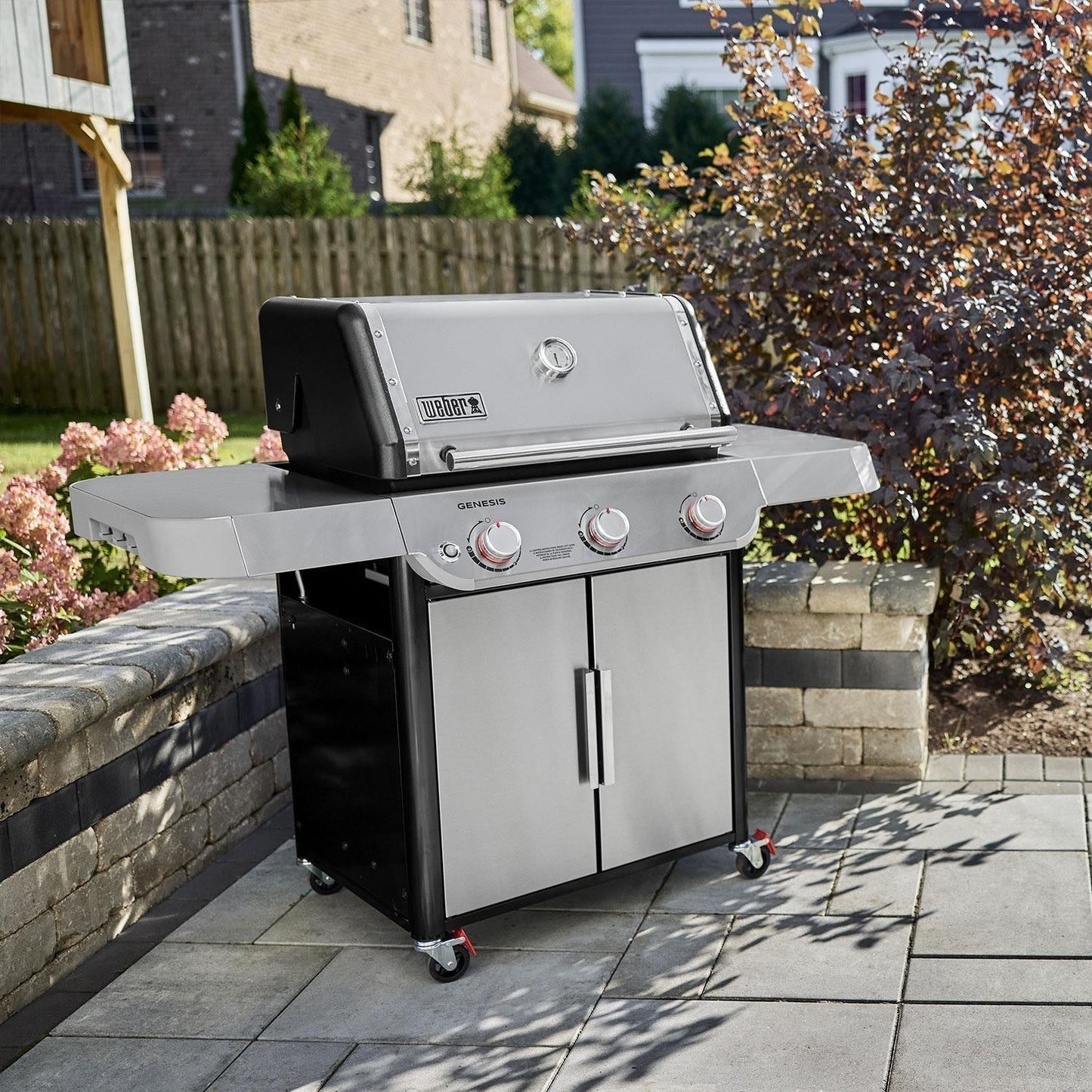 Weber GENESIS S-315 Natural Gas Grill - Stainless Steel - 1500569 - Image 2