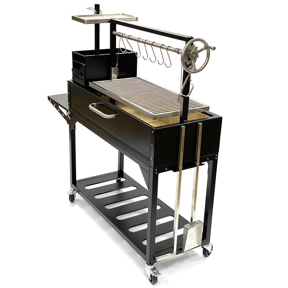 Tagwood BBQ Fully Assembled Argentine Santa Maria Wood Fire & Charcoal Grill - BBQ03SIF - Image 5