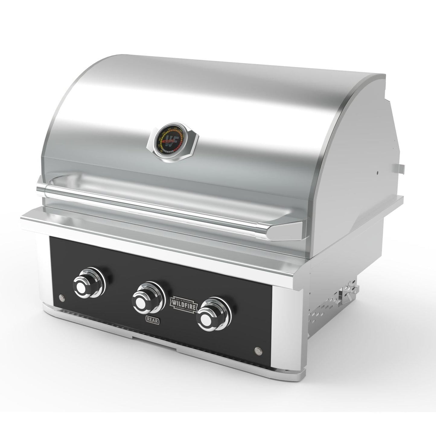 Wildfire Ranch Pro 30-in 2 Burner Black 304 SS Propane Gas Grill - WFPRO30G-BSS-LP - Image 2