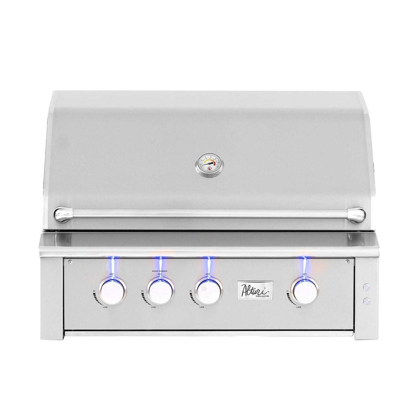 Alturi 36-in 3 Burner Built-In Propane Gas Grill w/ Stainless Steel Burners & Rotisserie - ALT36T-LP - Image 1