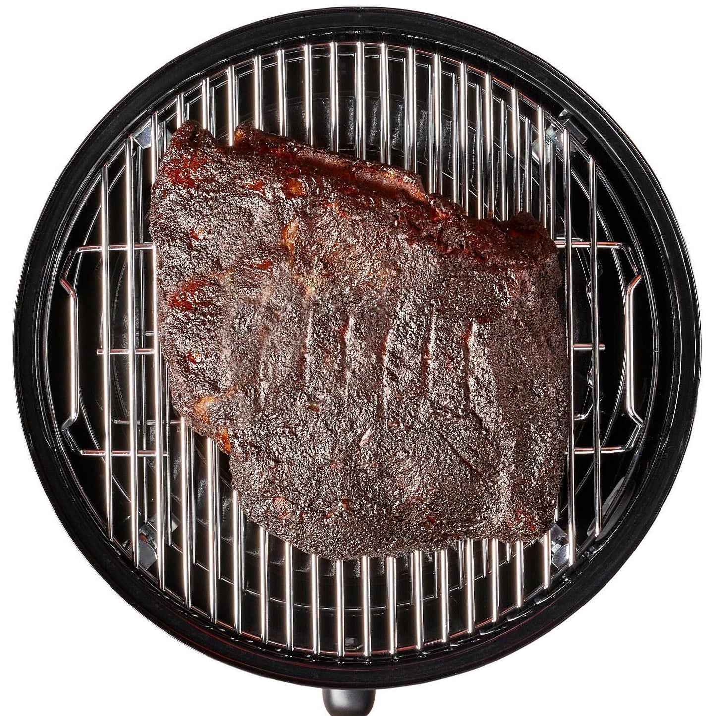 Weber Smokey Mountain Cooker 14-Inch Charcoal Smoker - 711001 - Image 4