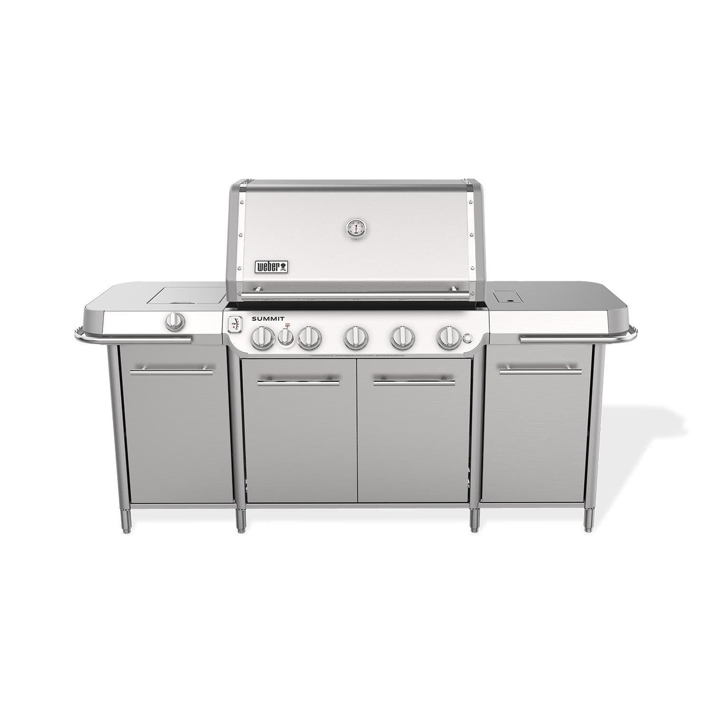 Weber Summit GC38 S Propane Gas Grill Center - Stainless Steel - 1500091 - Image 1