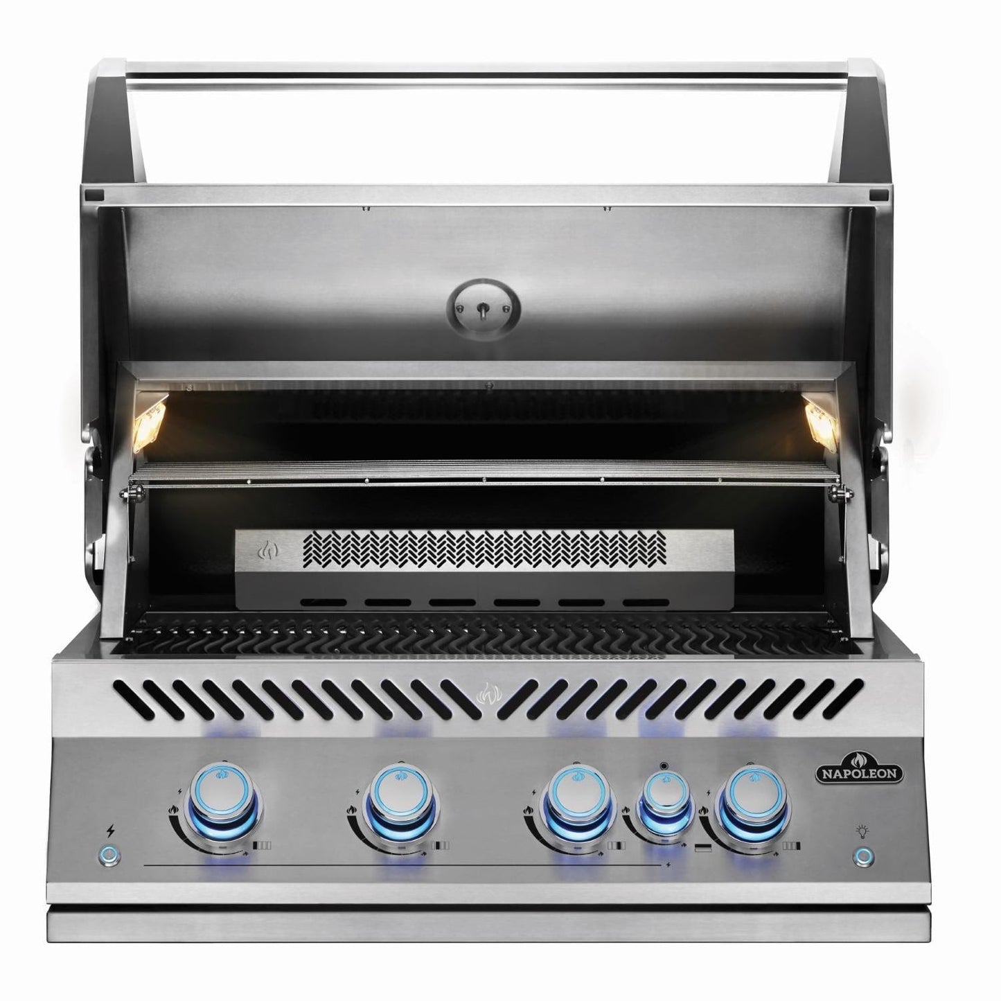 Napoleon 700 Series 5-Burner 32-Inch Built-In Propane Grill w/ Rotisserie & SafetyGlow - BIG32RBPSS-1 - Image 8