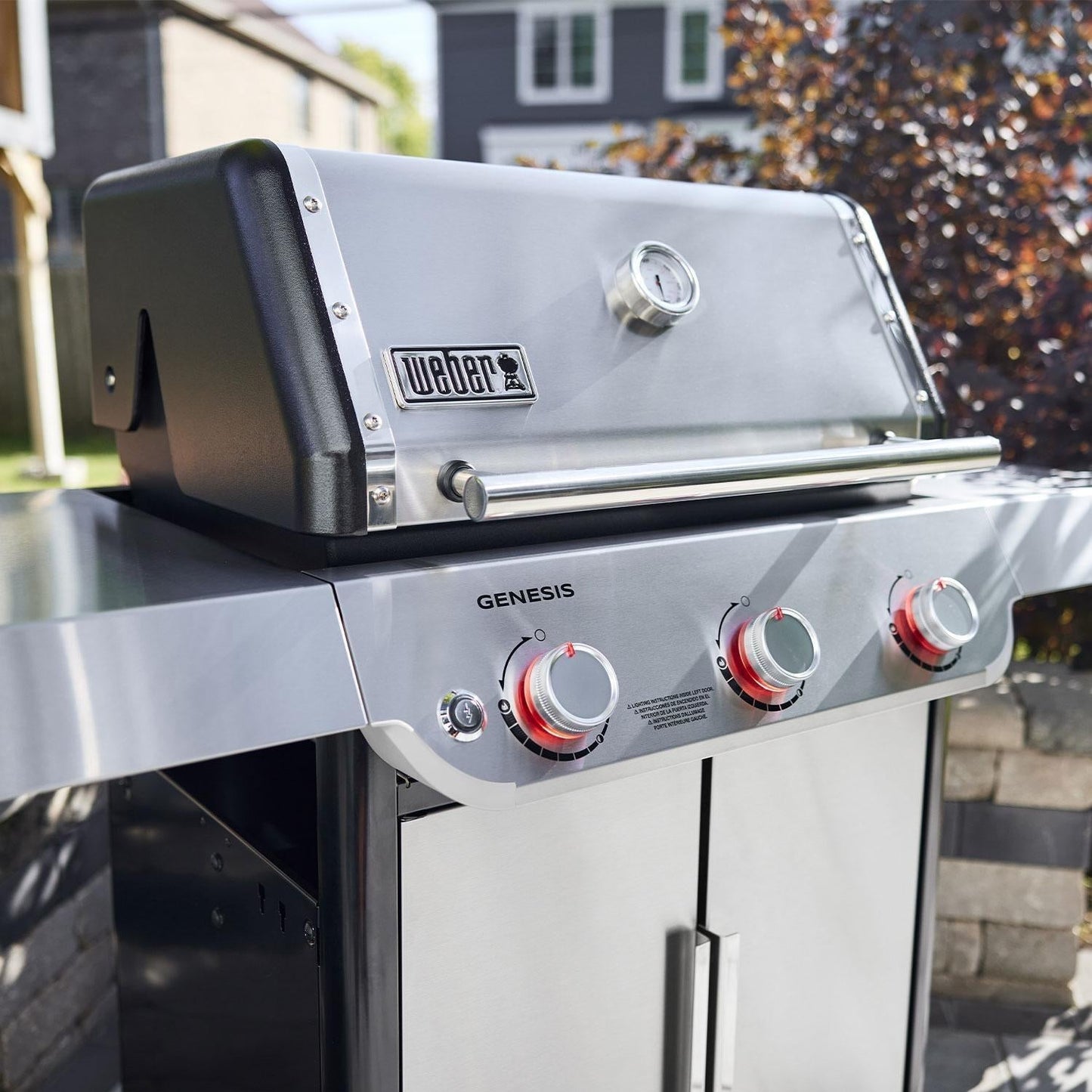 Weber GENESIS S-315 Natural Gas Grill - Stainless Steel - 1500569 - Image 3