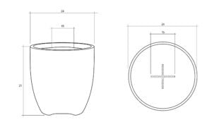Pentola 2 Liquid Propane diagram
