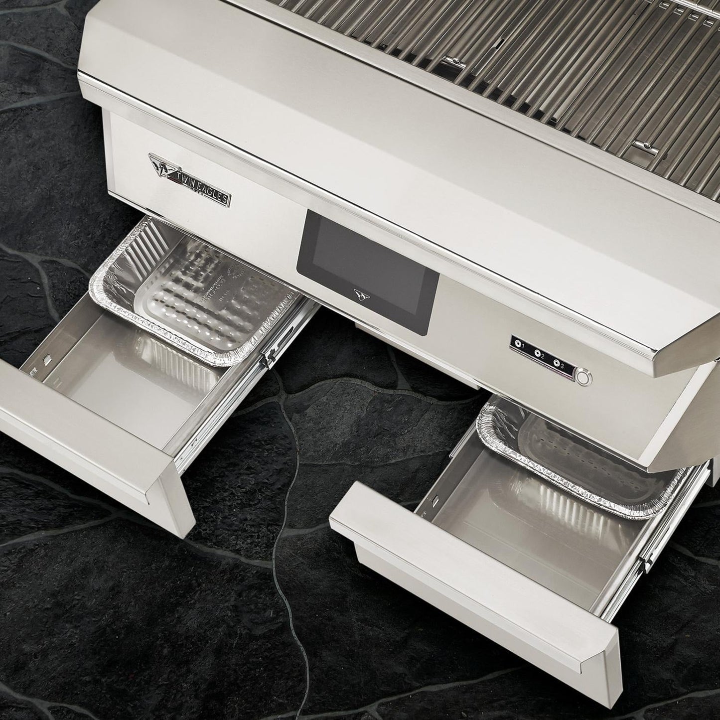 Twin Eagles Wi-Fi Controlled 36-Inch Stainless Steel Pellet Grill and Smoker On Deluxe Cart - Image 3