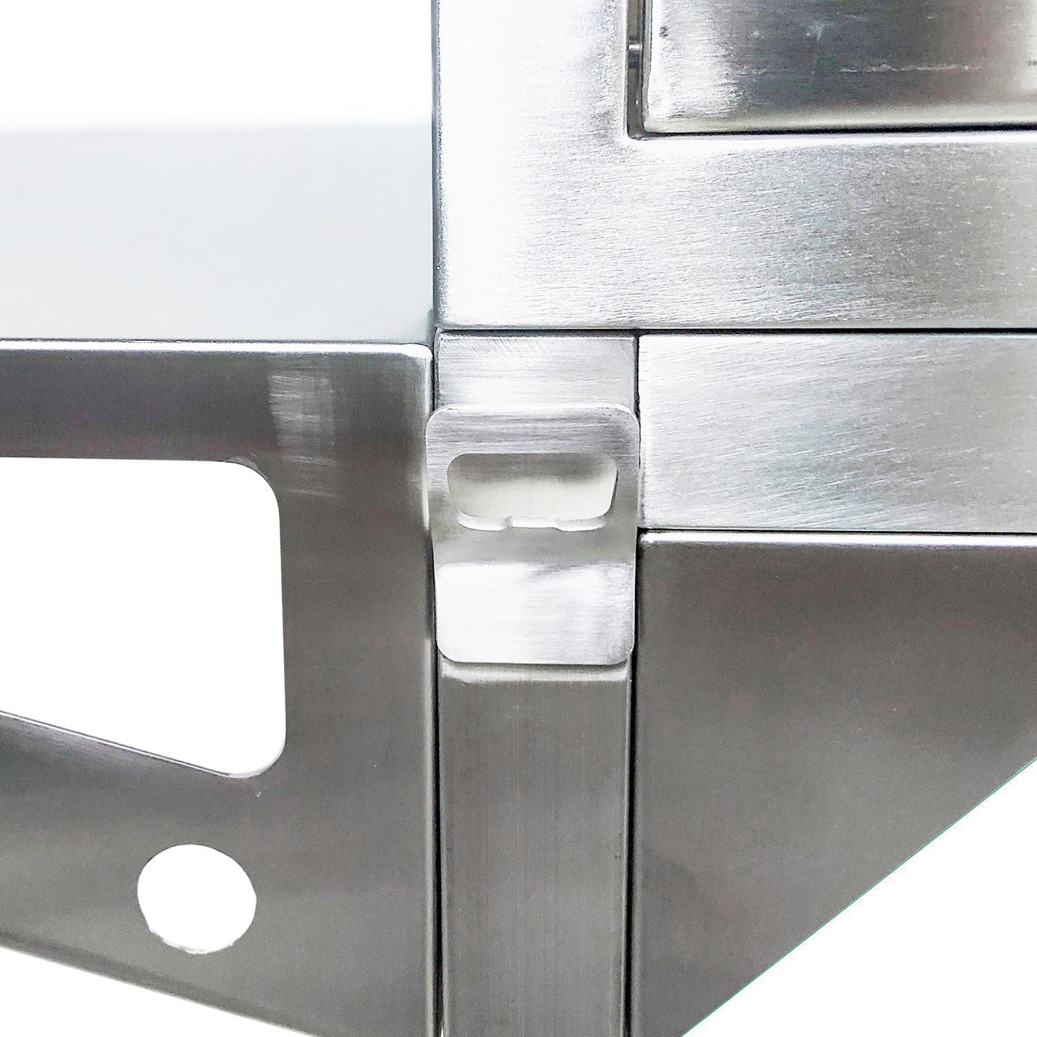 Tagwood BBQ Fully Assembled Argentine Santa Maria Wood Fire & Charcoal Grill - All Stainless Steel - BBQ03SSF - Image 15