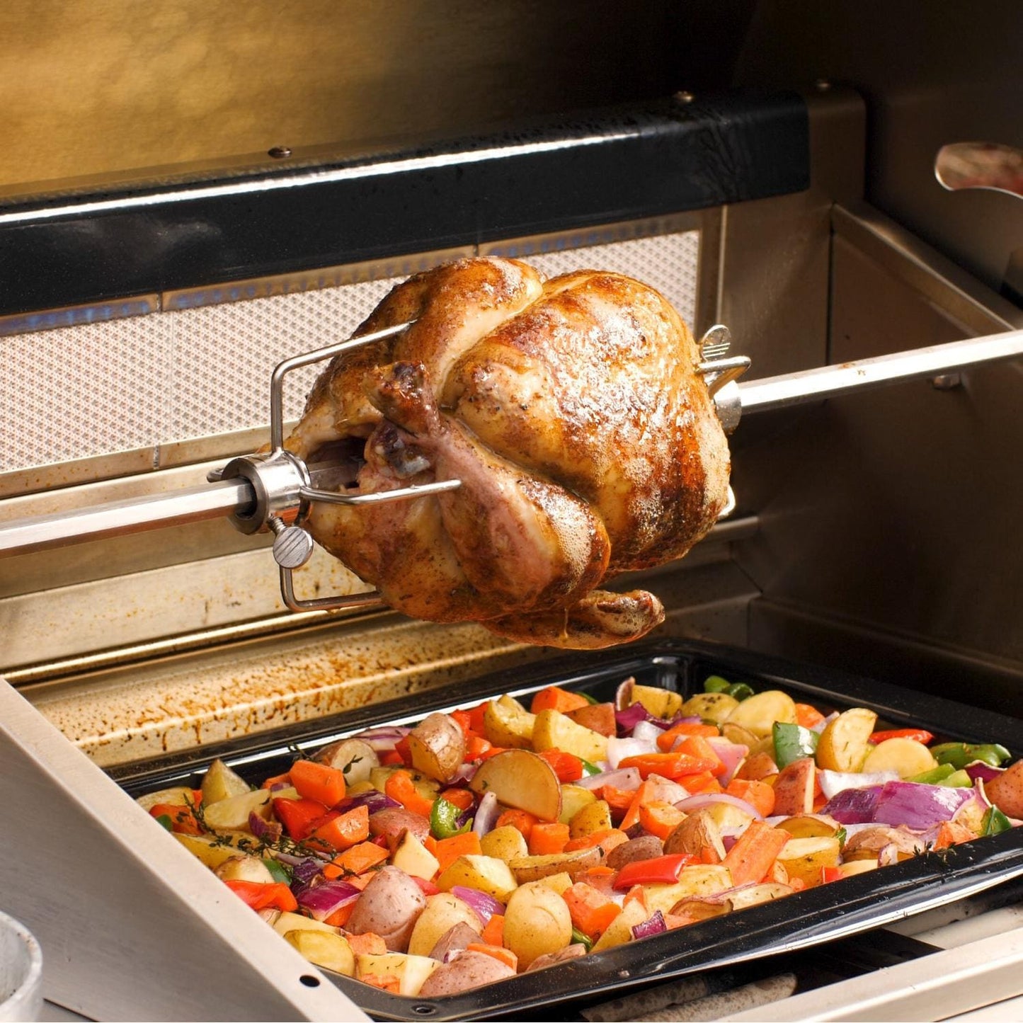 DCS Series 7 36-Inch Propane Gas Grill With Rotisserie On DCS CAD Cart - BH1-36R-L - Image 11