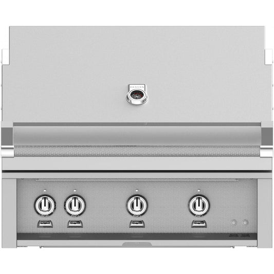 Hestan 36-Inch Built-In Natural Gas Grill W/ Sear Burner & Rotisserie - Steeletto - GMBR36-NG-SS - Image 1