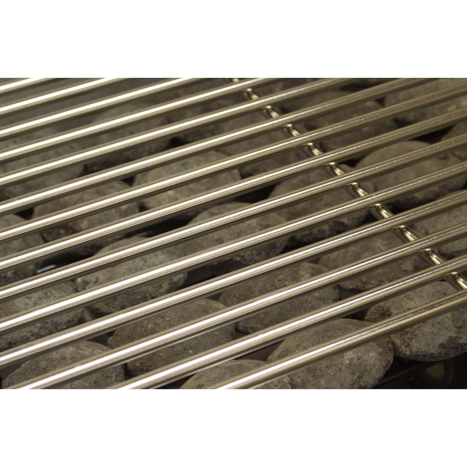 Broilmaster H3 Deluxe Natural Gas Grill On Black Cart With Black Drop Down Side Shelf - Image 5