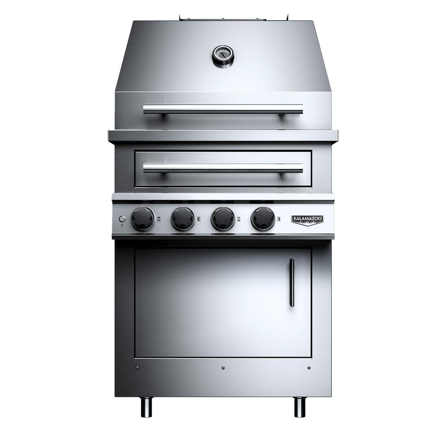 Kalamazoo K500HB Built-In Hybrid Fire Grill - Natural Gas - K500HB-2-2-NA-NG-S4 - Image 2