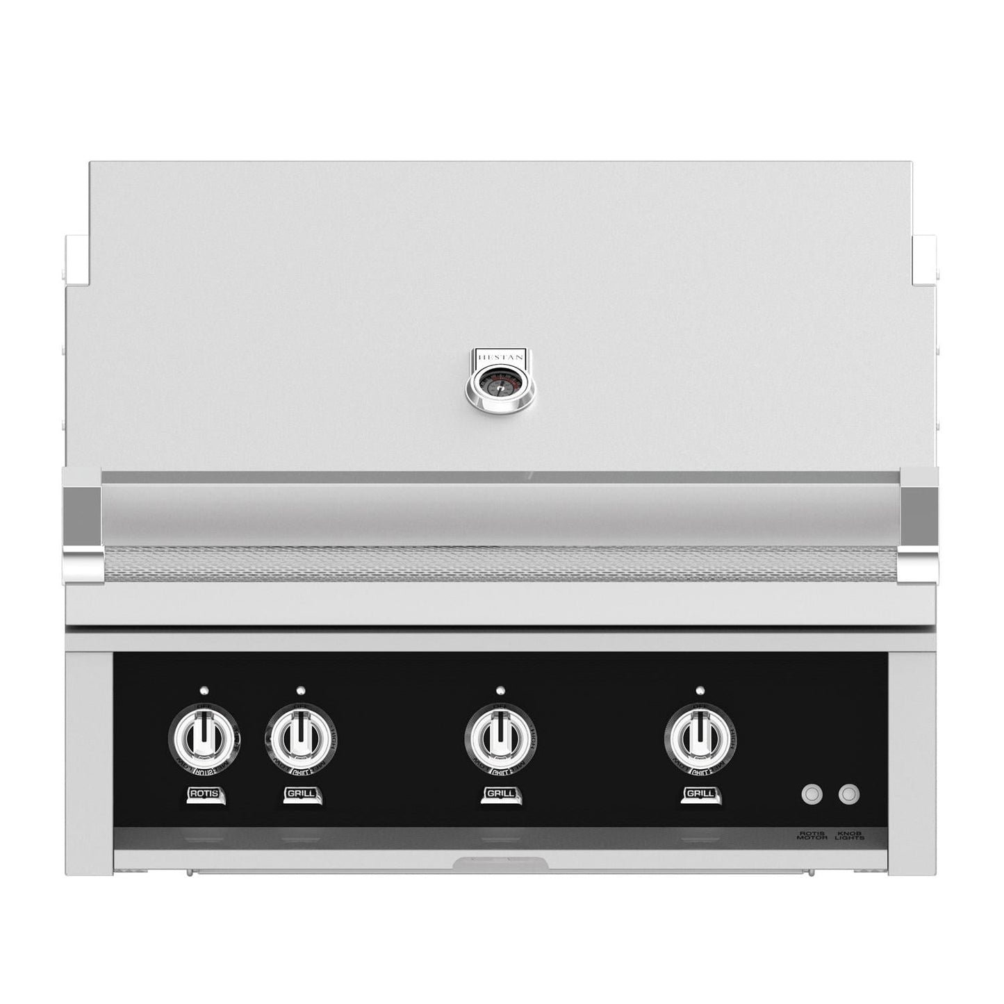 Hestan 36-Inch Built-In Natural Gas Grill W/ Sear Burner & Rotisserie - Stealth - GMBR36-NG-BK - Image 1