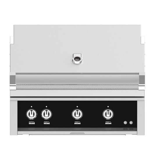 Hestan 36-Inch Built-In Natural Gas Grill W/ Sear Burner & Rotisserie - Stealth - GMBR36-NG-BK - Image 1