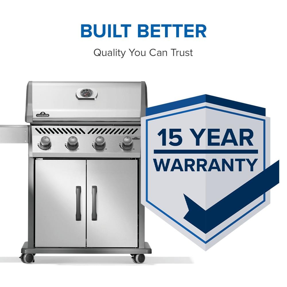 Napoleon Rogue 525 4-Burner Propane Grill  - R525PSS-2 - Image 3