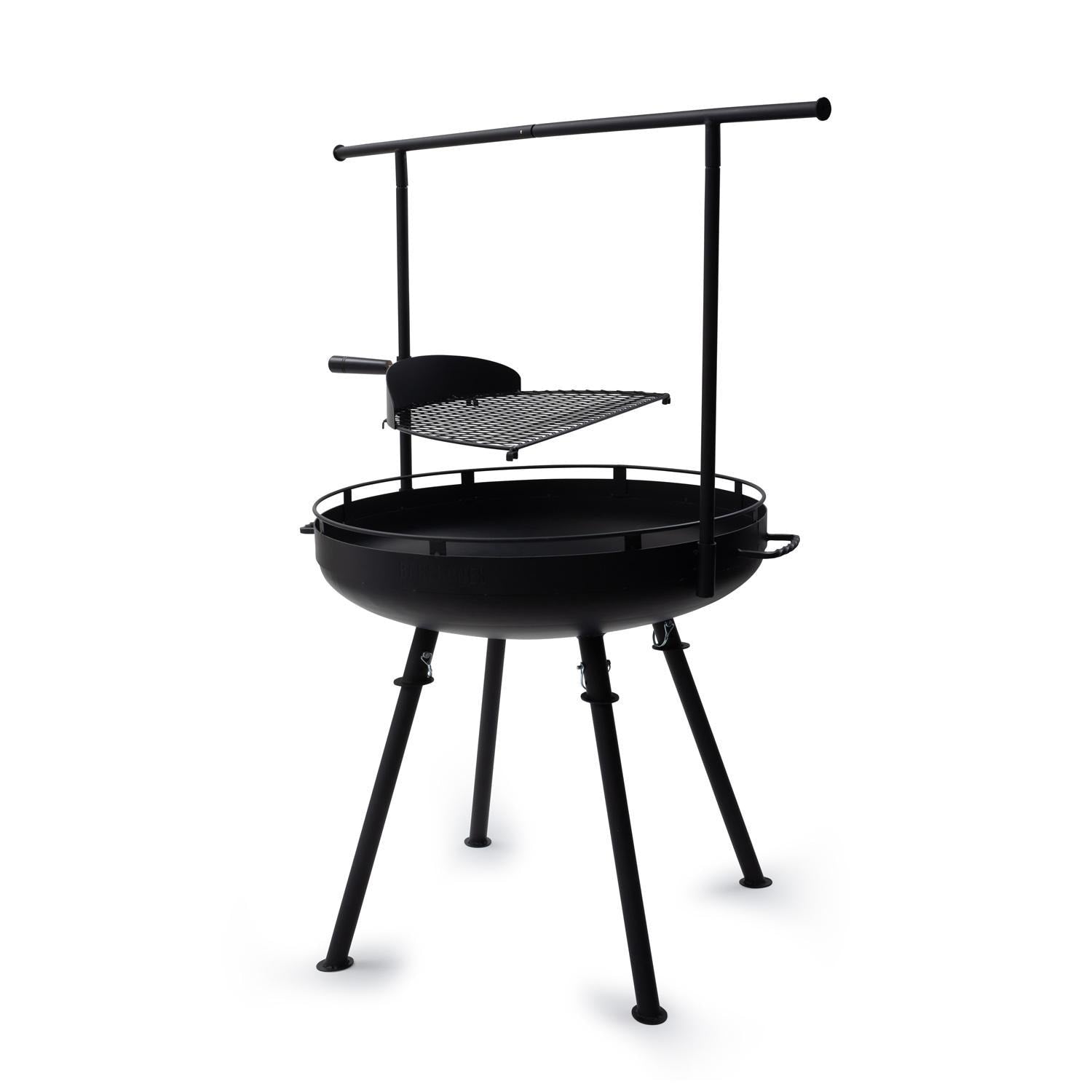 Barebones Living Cowboy 30-Inch Fire Pit Grill w/ Adjustable Grill Grate - CKW-450 - Image 13