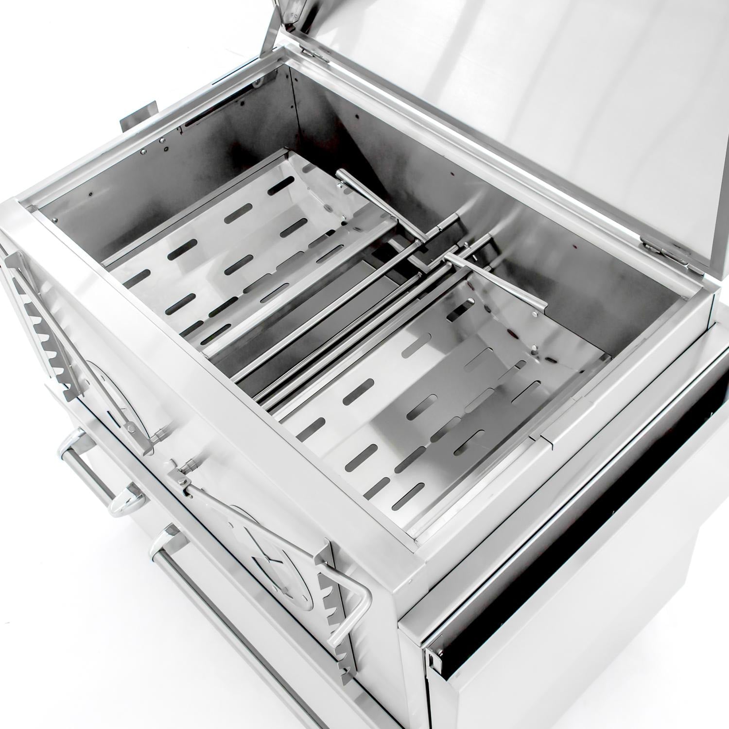 The Cajun Grill Preaux 36-Inch Built-In Stainless Steel Charcoal Grill - PGI-900 - Image 6